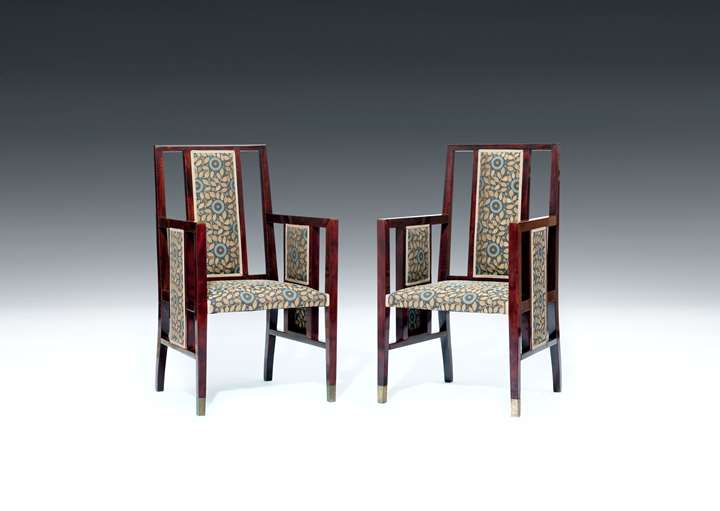 TWO ARMCHAIRS